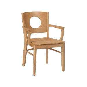Jacob Polo Veneer Seat Armchair
