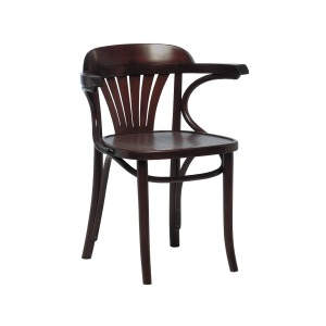 Swanson Embossed Veneer Armchair 