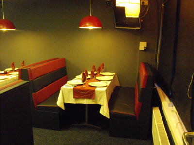 Bespoke seating for The Hot Wok