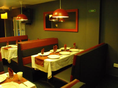 Bespoke seating for The Hot Wok