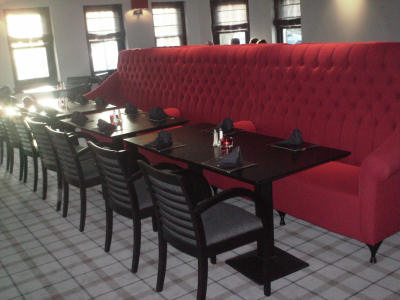Bespoke seating for The Dumbuck Hotel