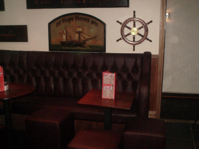 Bespoke seating for The Arkhouse Inn
