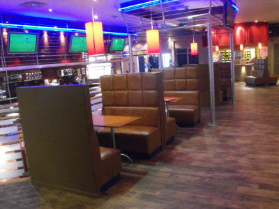 Furniture  on Reupholster Fixed Seating For Cadonas Amusment Park Bar Fittings