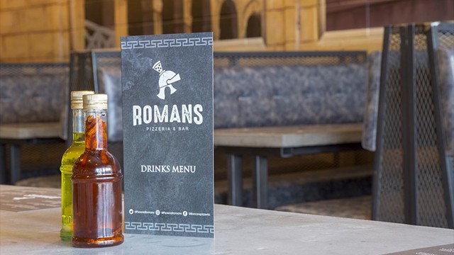 Romans Pizzeria & Bar, Glasgow logo