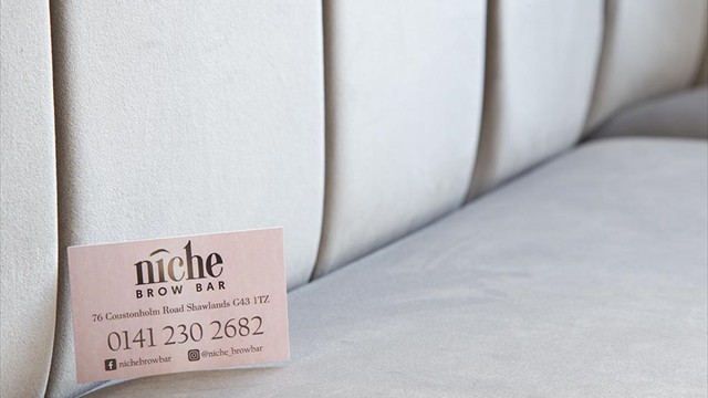 Niche Brow Bar - Business Cards