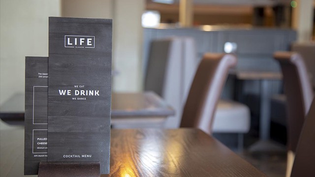 Life, Glasgow Menu