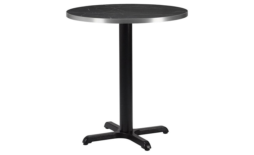 Black Pietra/Silver Edge (Round) - Atlas Base 