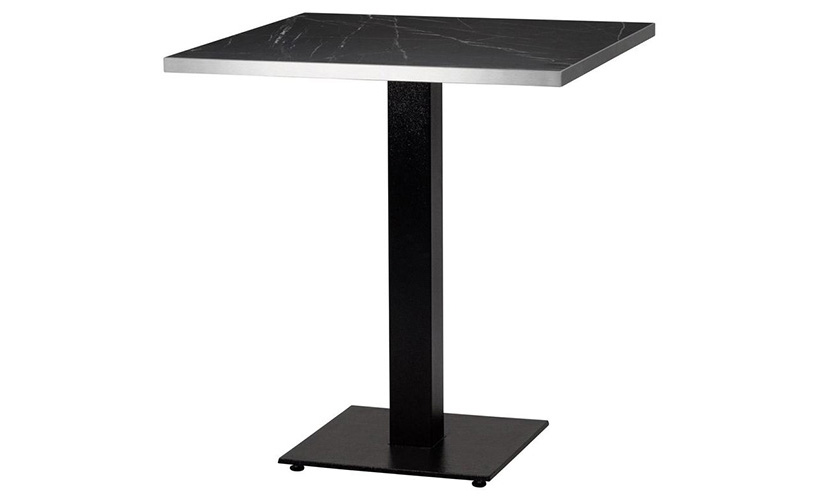 Black Pietra/Silver Edge (Rectangular) - Titan Base 