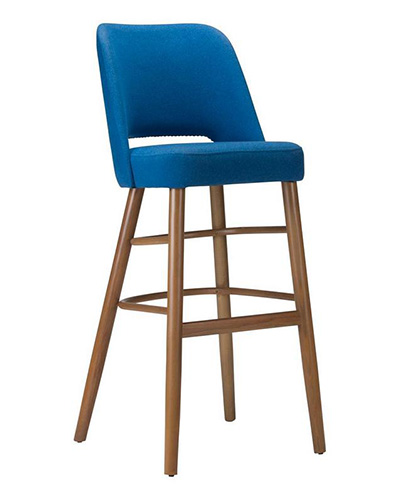 Alasia High Chair - Fully Upholstered 