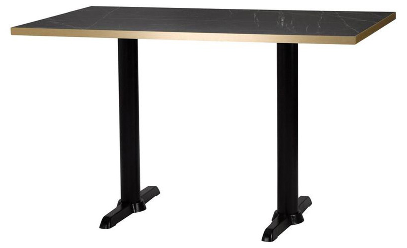 Black Pietra/Gold Edge (Rectangular) - Atlas Base 