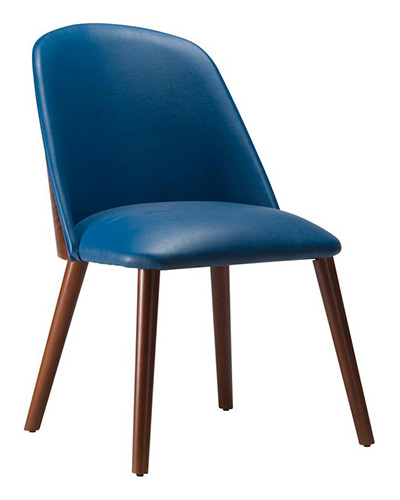 Onyx Side - Side Chair - Onset Veneer Back 